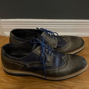 Reaction Kenneth Cole Blue and Brown Oxfords